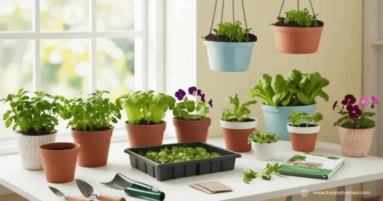 Start indoor container garden