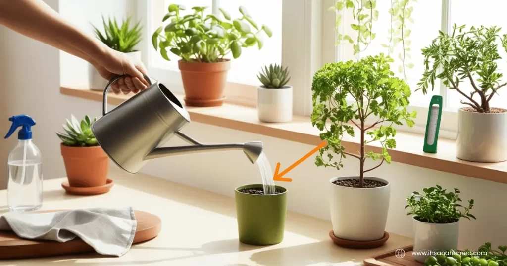 How to Water Indoor Plants Properly