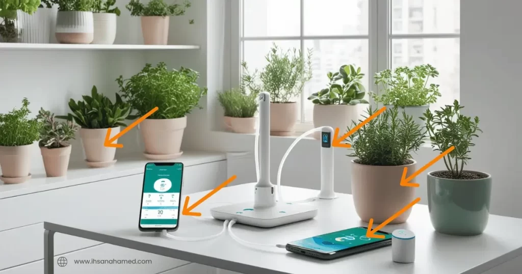 Smart Watering for Indoor Gardening