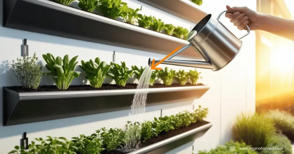 Watering Vertical Gardens