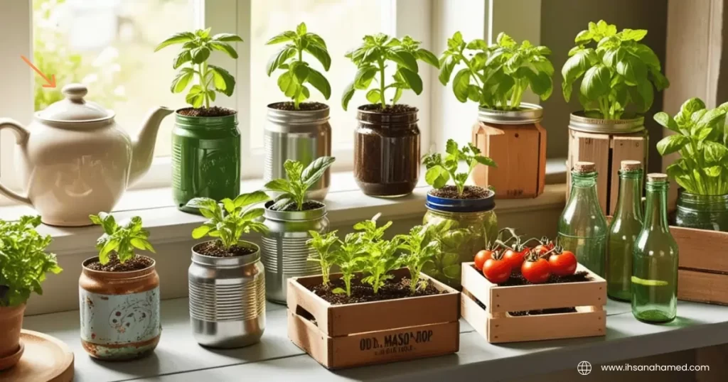 DIY Container Projects Repurposing Household Items for Gardening