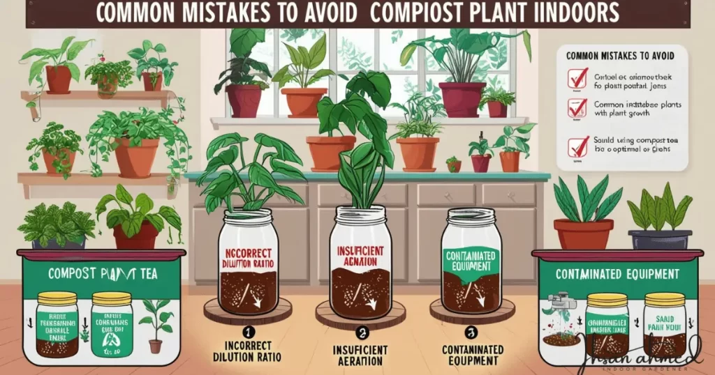 Common Mistakes to Avoid When Using Compost Tea Indoors