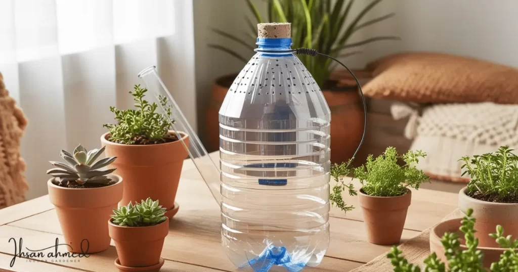 Plastic Bottle Watering Can